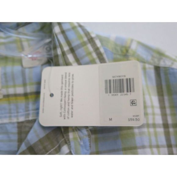 Levi's 857480118 Men's Sz M Skyway Blue Classic 1 Pocket Standard Fit L/S Shirt - Picture 5 of 5